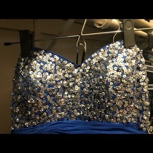 Formal Royal blue dress
